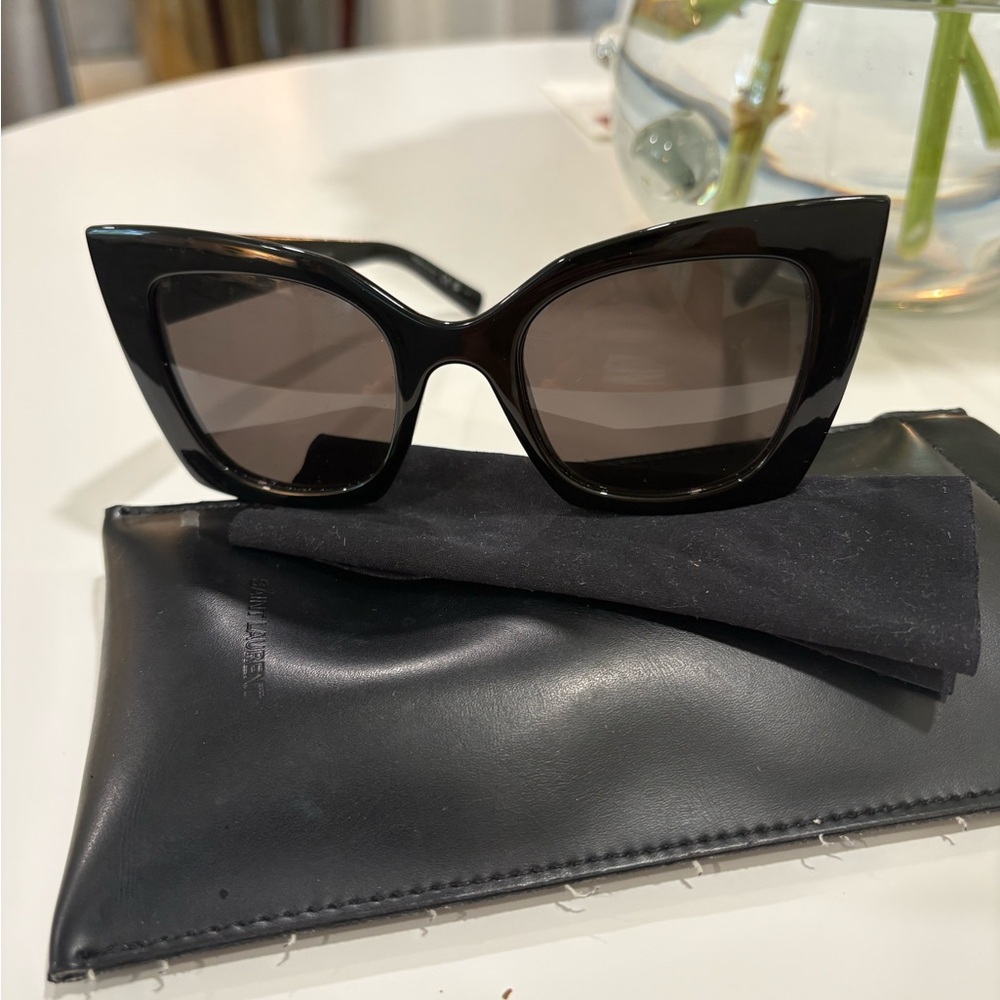 Authentic Saint Laurent cat eye sunglasses